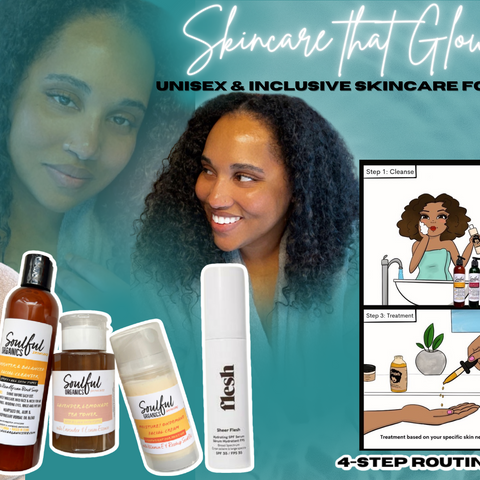 Unisex & Inclusive Skincare for ALL!